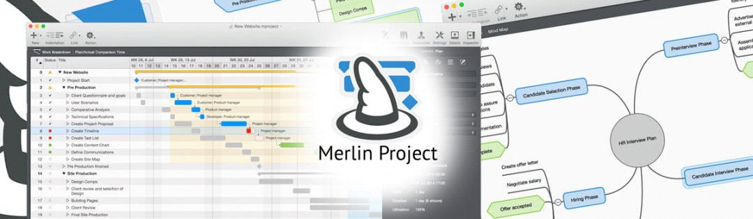 merlin project time tracks app